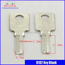 Embryo ключ короткий right правая дверь ванной ключ пустой ключ корпус ключа для вертикальный ключ резки машины B192