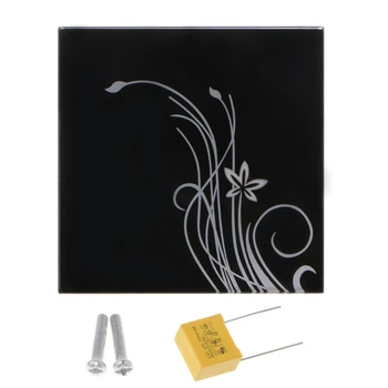 

Wall Light Touch Switch Smart Home 1gang 2way Automation Multi Function Glass Panel 86Type R06 Whosale&DropShip