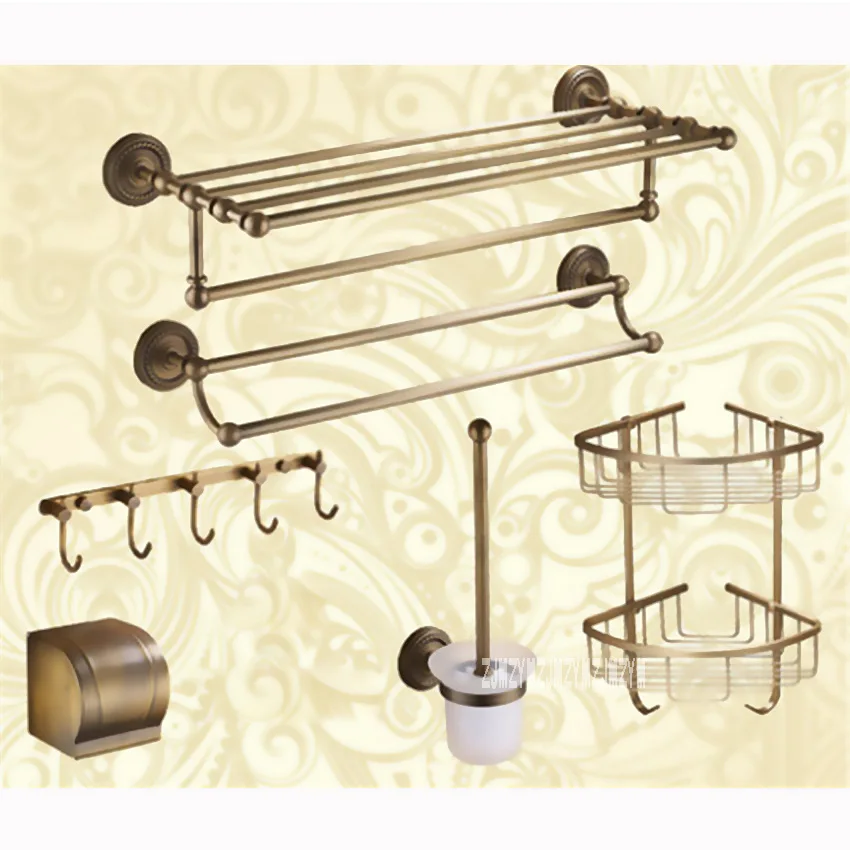 Luxury Brass Bathroom Hardware 6 Combination Discount Package AST3280