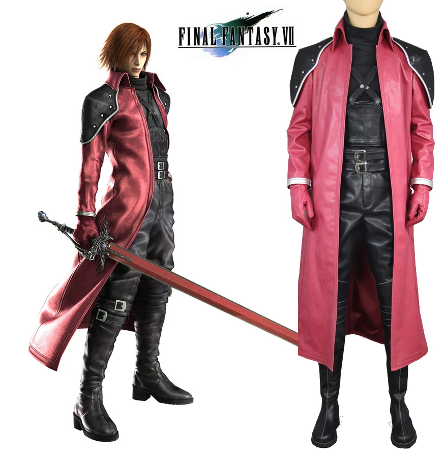 Генезис рапсодос Косплэй Final Fantasy VII генезис костюм Индивидуальный заказ Любой