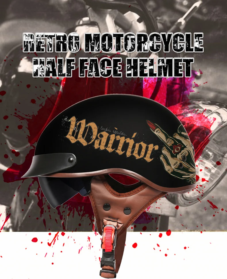 Горячая Распродажа Vcoros, винтажный мотоциклетный шлем, Ретро стиль, с открытым лицом, круиз, мото, rbike, шлем для скутера, шлем для мужчин, Caso moto