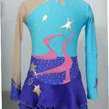 Пользовательские платья для катания на коньках для девочек бренд Vogue соревнования в фигурном катании платье для женщин DR3050