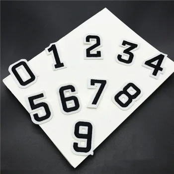 

Wholesale 20pcs 3*5cm Embroidered Sewing On Patch Iron-On Patch Stickers For Clothes Sewing Fabric Applique Supplies YH186
