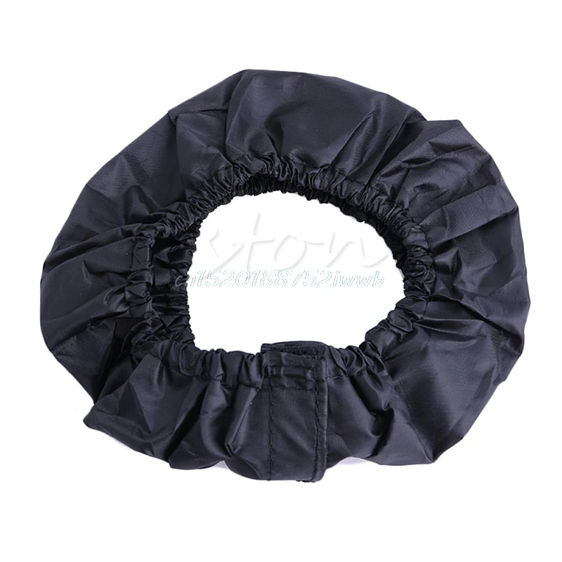 2 pièces bébé universel poussette/landau/Buggy/poussette roue poussière eau couverture noir # T026 #