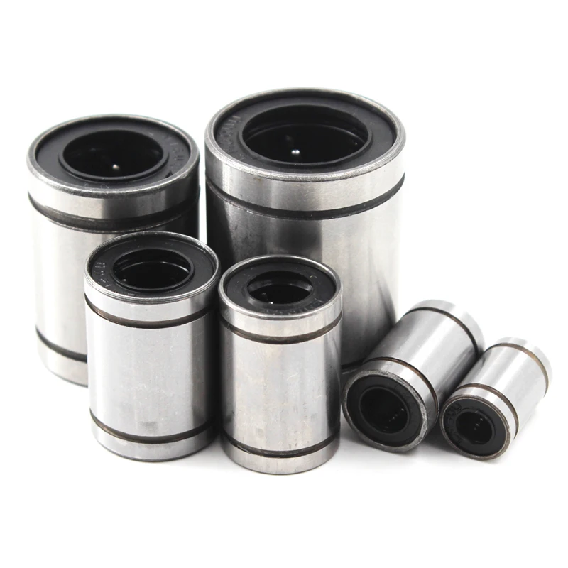 

10pcs/lot LM6UU LM8UU LM10UU LM12UU LM16UU LM20UU CNC Linear Bearings Ball Bearing Bushing For 3D Printer