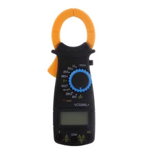 VC3266L+ Multimeter Digital AC DC Clamp Meter Tester Earth Ground Pliers Ammeter With Test Lead For Current Voltage Resistance