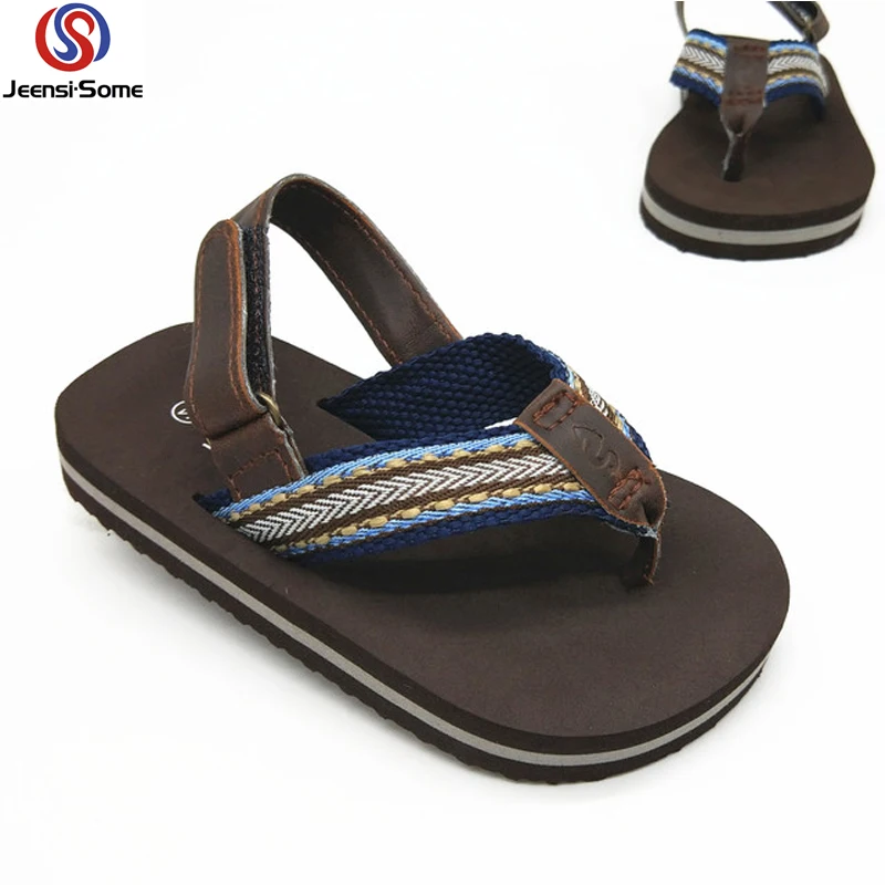 

Beach Slippers Kids Flip Flops Boys Sandals for Boy Barefoot Shoes Kids Embroidery Sea Slipper Kid Water Shoes Children Summer