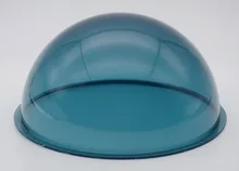 JMX 7 INCH Acrylic Indoor / Outdoor CCTV BLUE Camera Dome Cover Vandal-proof Camera Housing
