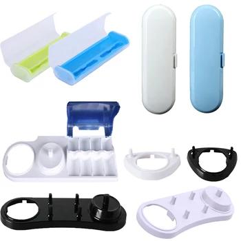 

Oral B Portable Electric Toothbrush Travel Case Support Holder Replacement Heads Stander Teeth Brush Charger Cover For Outdoor