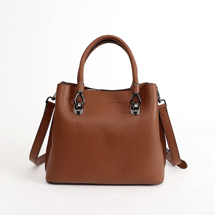 

LOVELY Topest Autumn Winter Pattern Ma'am Woman Support Special Oblique Cowhide Leather Package Satchel Bag