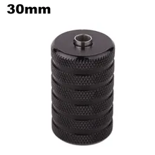 30 мм Черный нескользящий алюминиевый сплав татуировки машина сцепление с трубкой питания- TSBA001