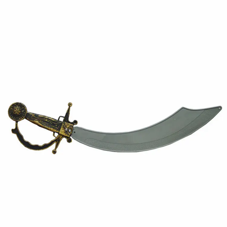 Halloween Supplies Children's Toys Pirates Machete Swords Caribbean Pirate Knives Halloween Decoration Accessories Craft Props