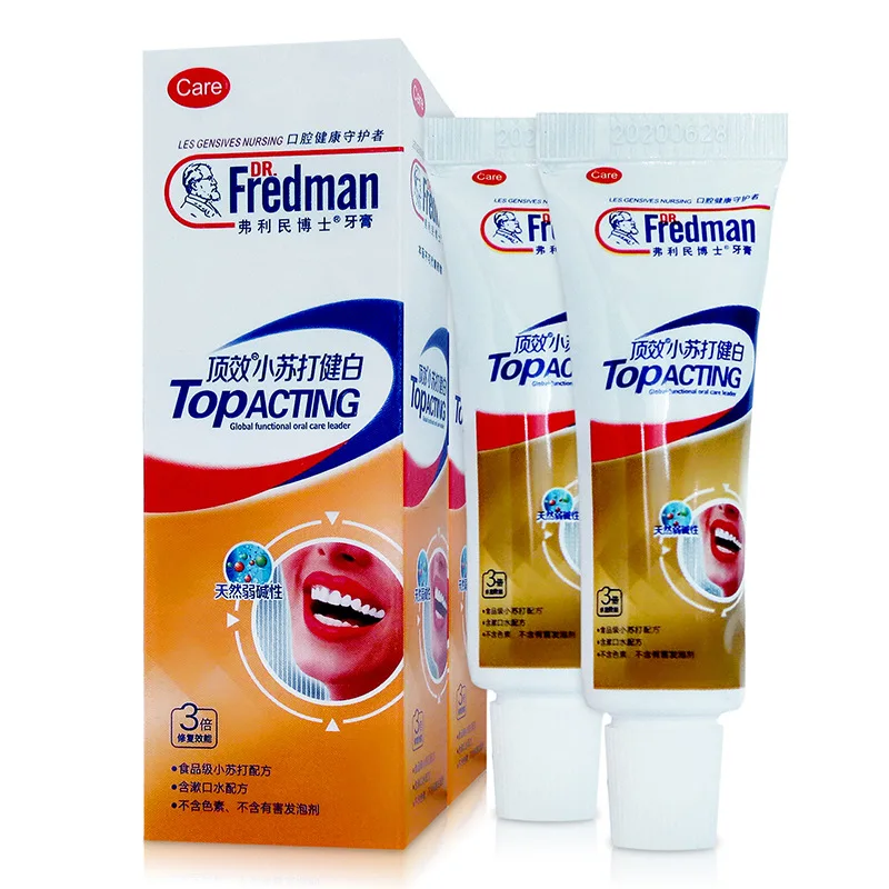 

Portable Travel Baking Soda Whitening Toothpaste Teeth Whitening Cleaning Health Oral Hygiene Care clareador dental toothpaste