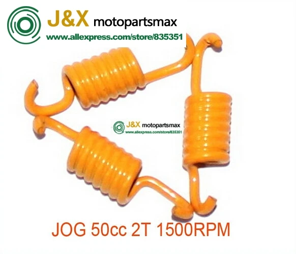 

Yellow Jog 49cc 50cc Scooter Moped 1500RPM 1500N Performance Clutch Spring for 1PE40QMB 1E40QMB 2T Minarelli Engine 3 pcs/set