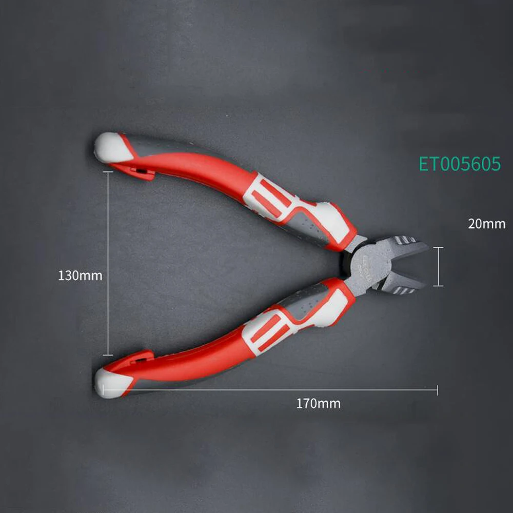 Elecall Провода резак Щипцы для наращивания волос длинный нос кусачки диагональные Бисер кабель Провода Бокорезы Резка кусачки Щипцы для наращивания волос ювелирных изделий ручной инструмент