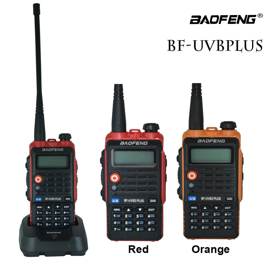 

Baofeng UVB2 Plus UV-B2 Two way Radio Dual Band VHF/UHF Walkie Talkie 128CH interphone BF-UVB2 Ham CB Radio Handheld Transceiver