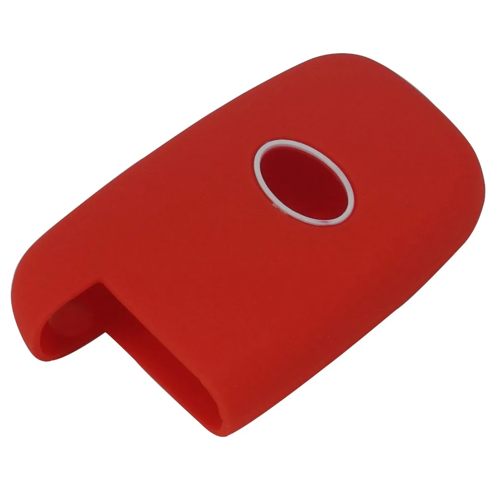 Keyforkess 30 pz/lotto copertura della cassa chiave dell'automobile del Silicone per Hyundai Sonata Elantra Veloster Tucson Elantra Kia Sportage R Sorento 4BTN 9 3