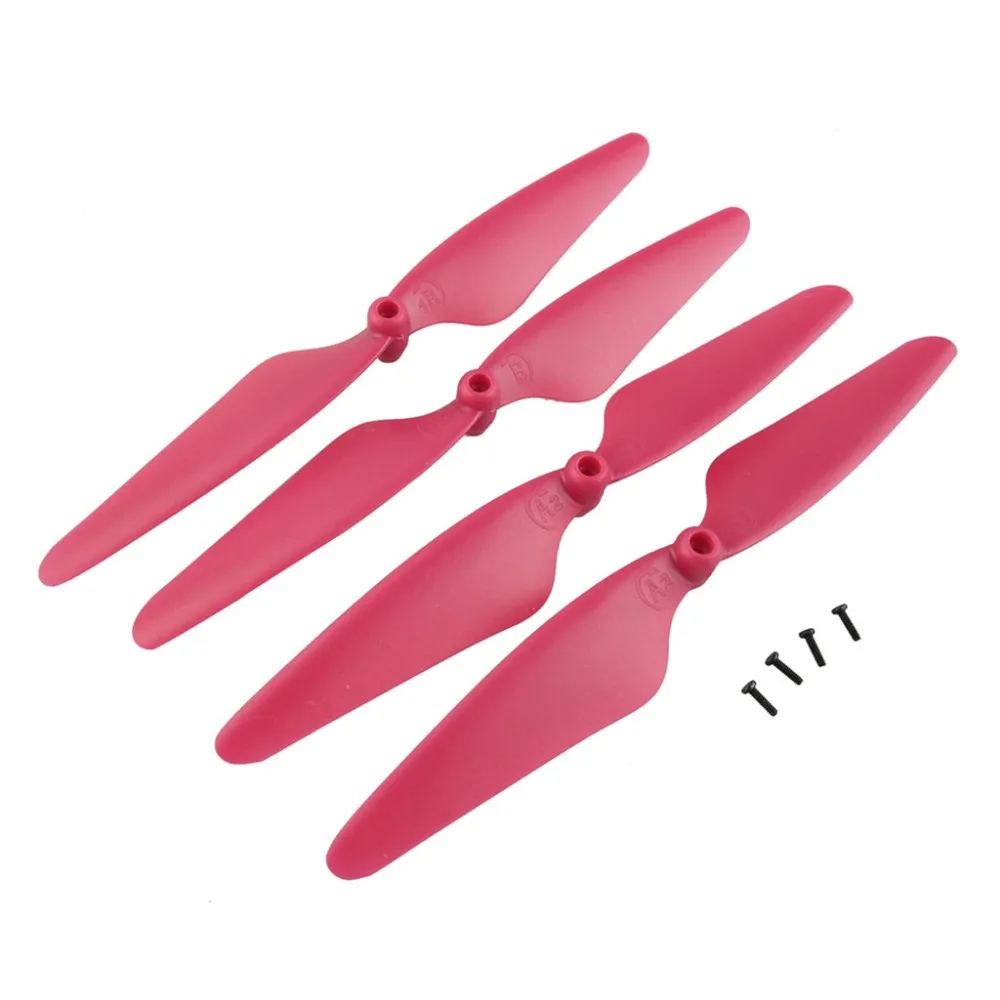Hélices Hubsan H502S/H502E/X4 4 pièces CW/CCW - Rouge/Vert/Blanc