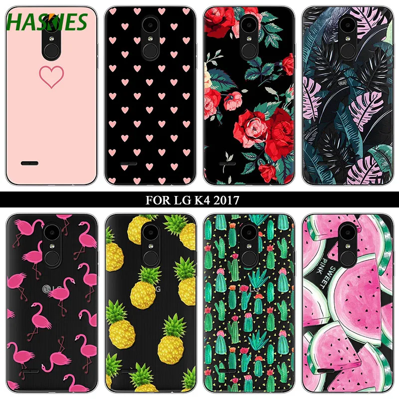 

Case for LG K4 2017 Case Painted Ultra Thin Silicone Cover TPU Transparent Bags Fundas Printing Drawing Silicone Phone Coque