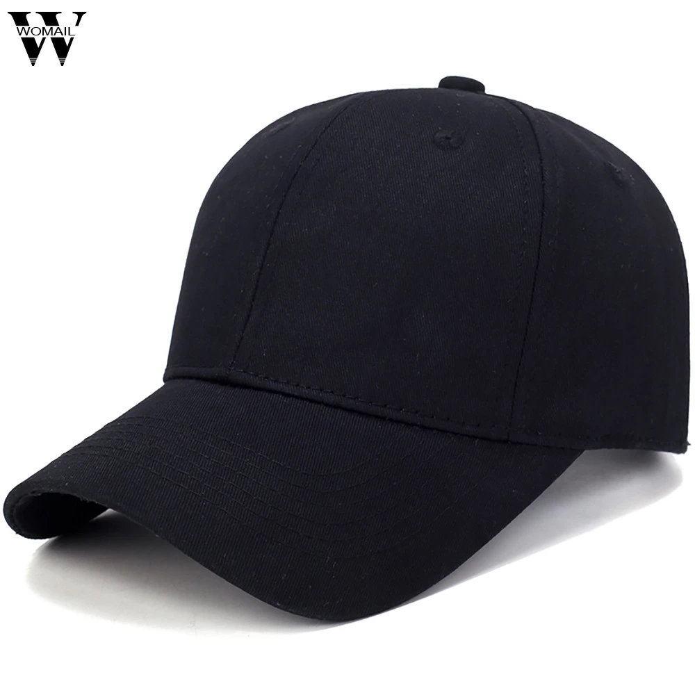 

Womail Hat Cotton Light Board Solid Color Baseball Cap Men Cap Outdoor Sun Hat 2019 Mar29 Dropship