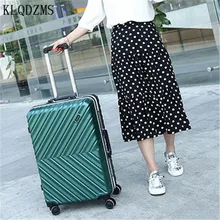 KLQDZMS 20/24 дюйма, масштабных дорожных чемоданов вращающийся багажник Для мужчин Для женщин Чемодан Сумка На Колесиках чемодан с колесиками