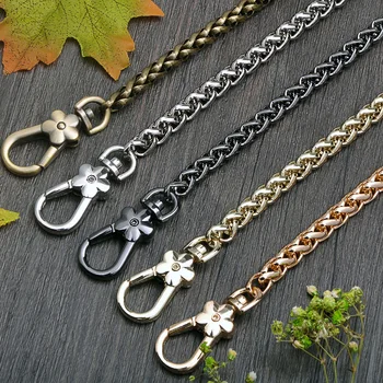 

Four Color Snake Chain Shopping Metal Bag Strap Sac Chaine Bag Parts Metal Chains Purse Frame Bag Hanger Purse Clasp Strap Chain