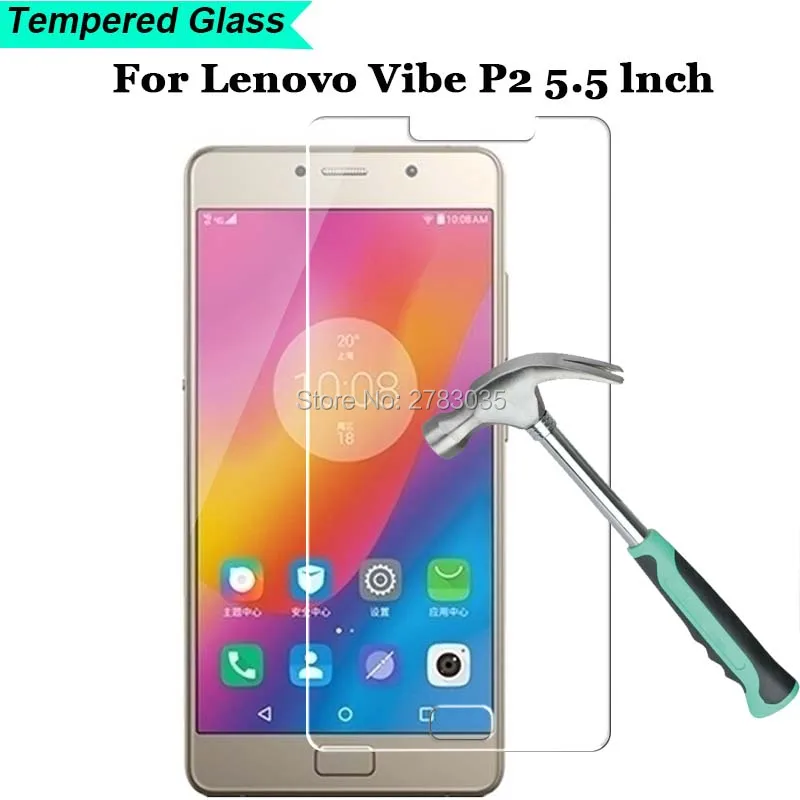 Ультратонкое закаленное стекло для Lenovo Vibe P2 P2a42 5 дюйма твердость 9H 2.5D защитная