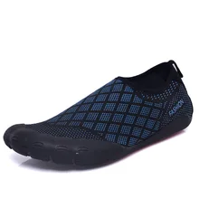 Для мужчин босиком пять пальцев обувь лето воды для Открытый легкий Мужская обувь для бассейна фитнес спортивные спортивная обувь