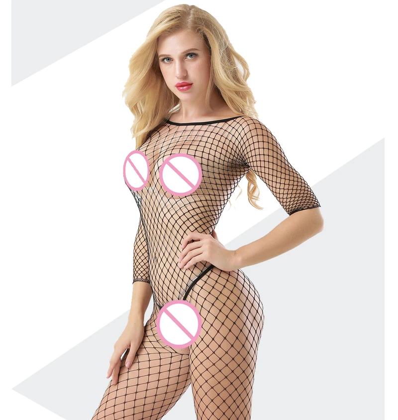 Fishnet body suit (3)