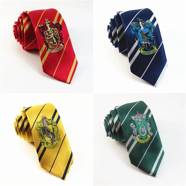 Gryffindor Slytherin Ravenclaw Hufflepuff свитер в стиле Гарри Поттера с галстуком жилет черный Универсальный повседневная одежда для косплея костюмы