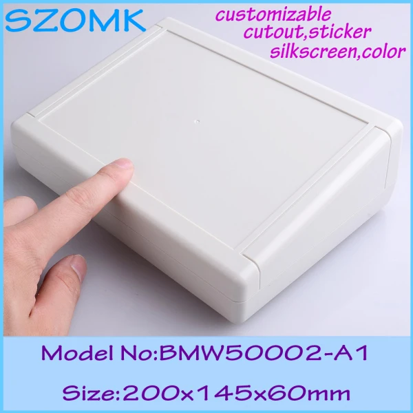 5 pcs/lot wall mount plastic electronic project box abs plastic