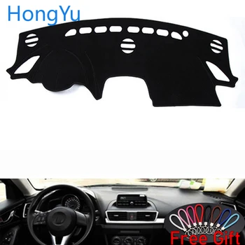 

For mazda 3 2014-2017 Interior Accessories Auto Car Dashboard Cover Dash Mat Board Pad Carpet Dashmat Anti-UV Mats