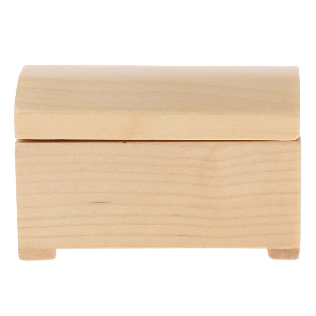 Миниатюрный кукольный домик мебель Неокрашенная древесина цветной ящик для хранения ювелирных изделий коробка шкаф модель 1:12 весы