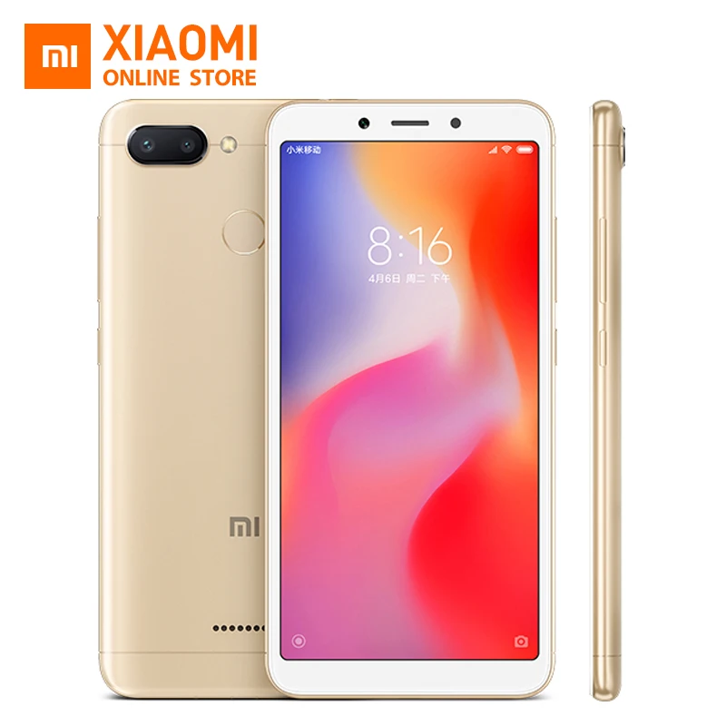 Aliexpress.com : Buy Original Xiaomi Redmi 6 4GB 64GB 5.45 inch 18:9 ...