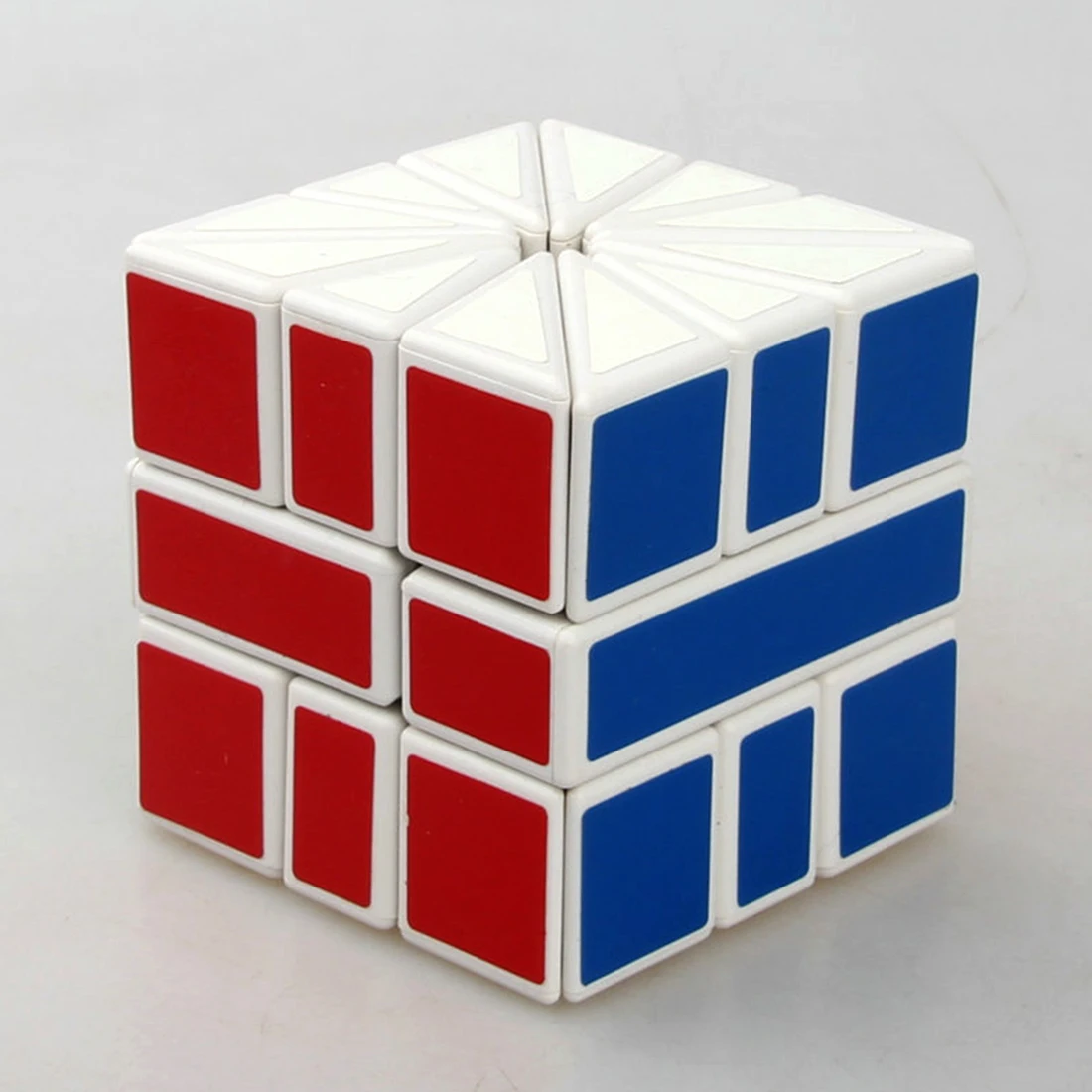 Кубик странной формы, черно-белый квадрат II SQ2 3x3x3, скоростной кубик, секторный магический куб, головоломка, игрушка