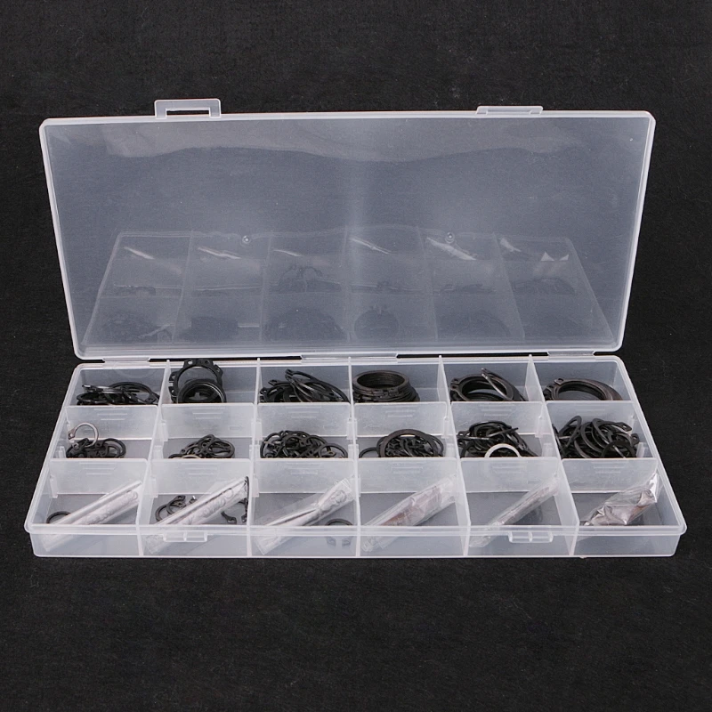 

300 PCS Circlip Set External Retaining Cir Clip Circlips Snap Ring Assortment W315