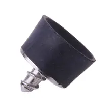 Black Rubber Metal Golf Ball Pick up Grabber Suction Cup Tool for Putter Grip