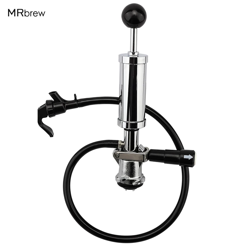 Heavy Duty Beer Party Pump , 4 inch Beer Pump Keg Tap Picnic Party Pump