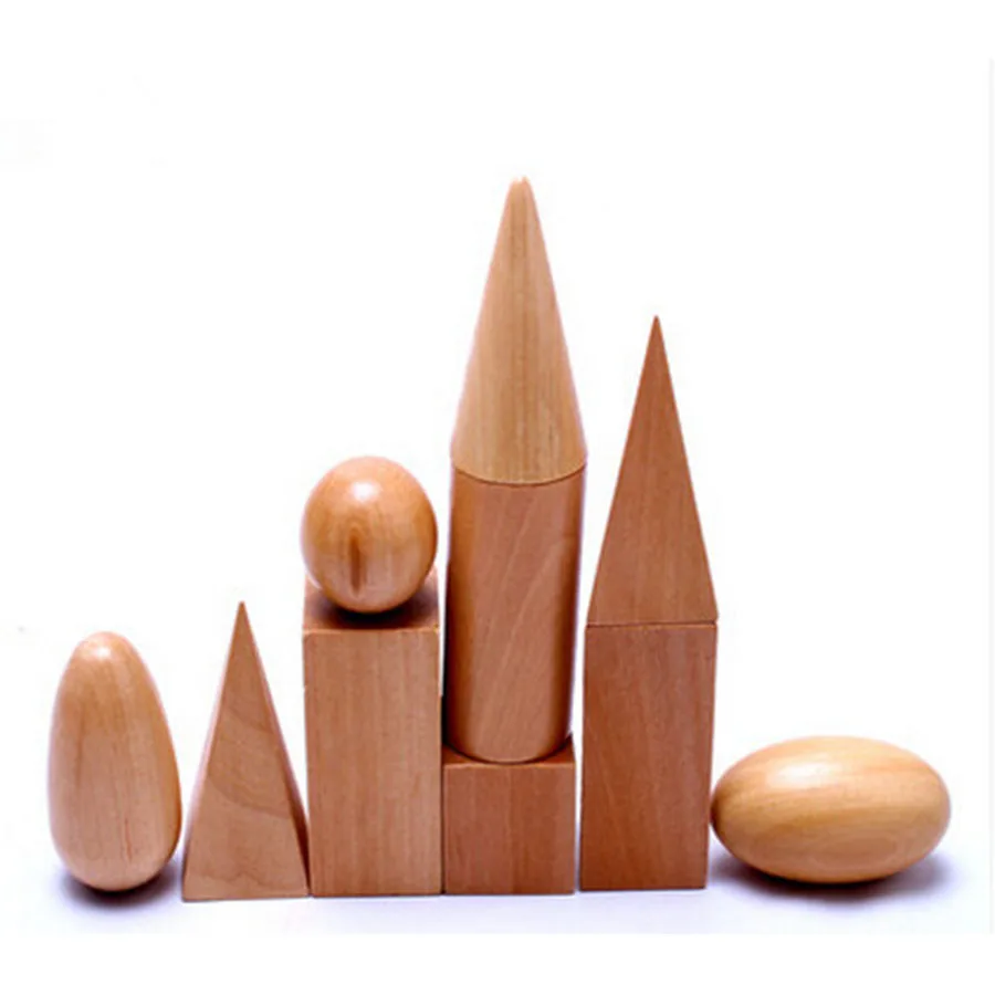 Montessori Mystery Bag Sensorial Wooden Toys Learning and Education Toy 10 Pcs/lot