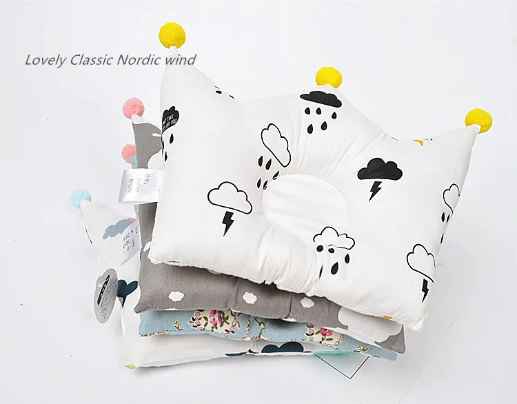 Baby Pillow Newborn Anti Roll Mother & Kids Baby Bedding Anti Flat Head Baby Pillow Decoration Room Kid Nursing Shaping Pillow (22)