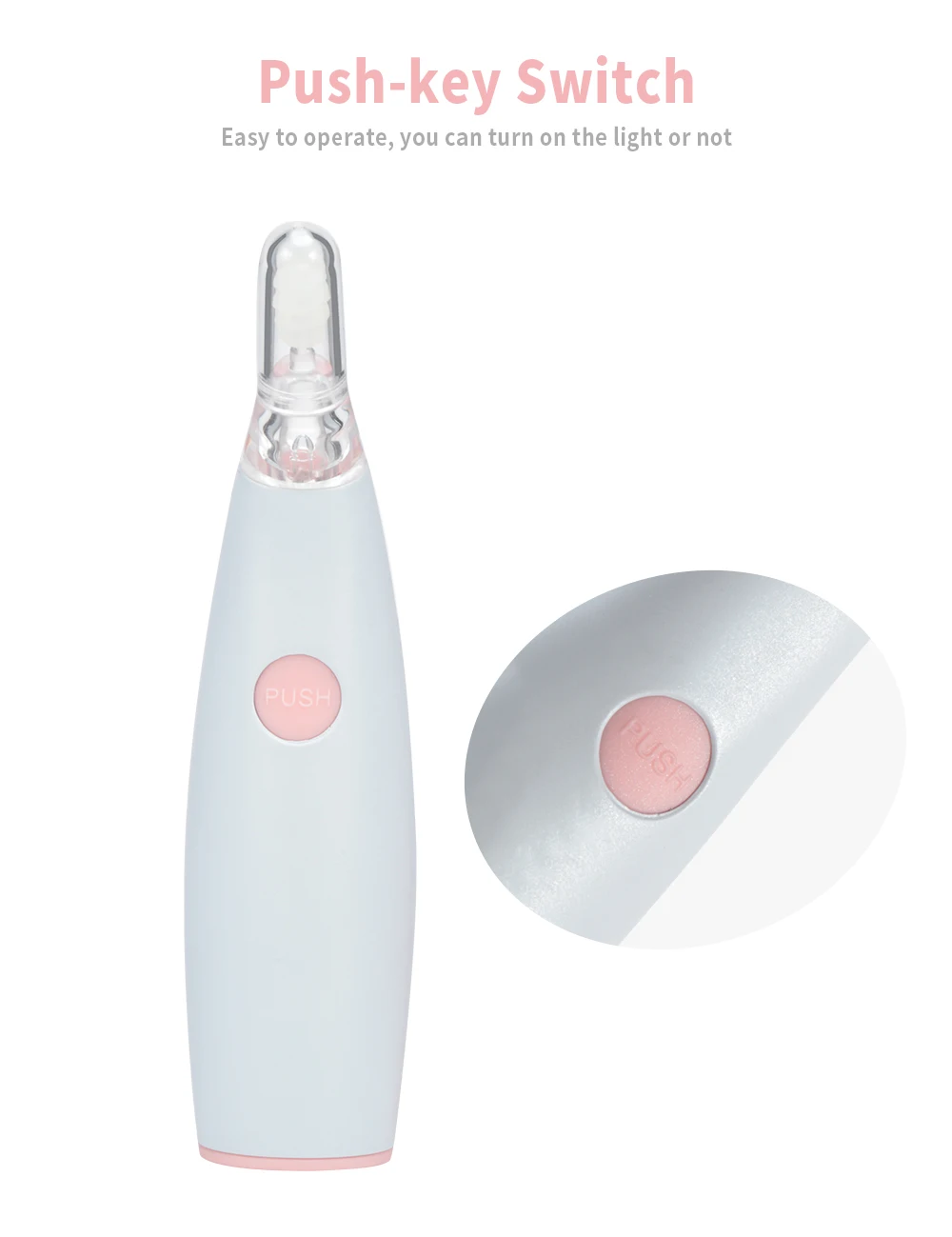 В форме пингвина Электрический светящиеся инструмент для чистки ушей силиконовый для использования в медицине спиральный ушной пинцет головы по уходу за ребенком ушной шприц