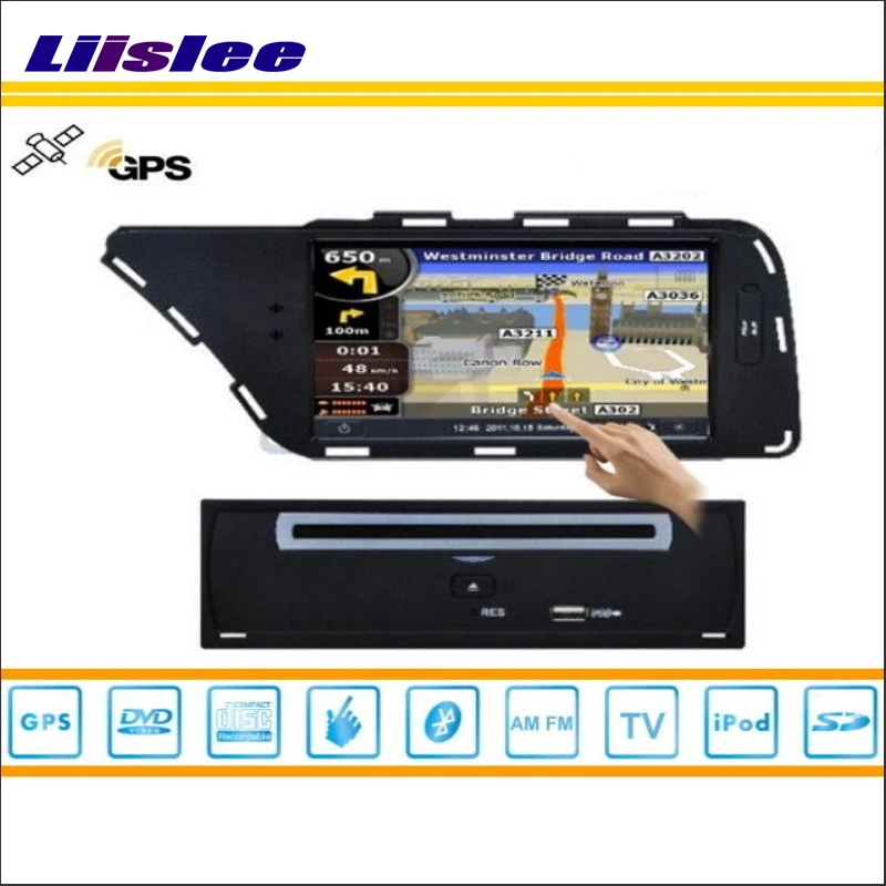 

Liislee For Audi A5 2008~2013 - Car DVD Player Stereo GPS Map Navi Navigation Radio CD iPod BT HD Screen S100 Multimedia System