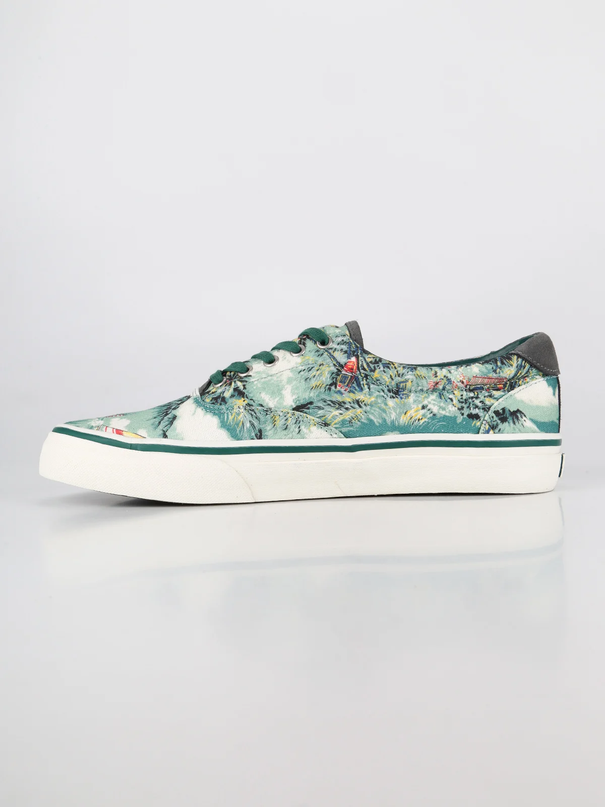 رالف لورين الربيع الصيف الرجل المنخفضة قطع القماش أحذية فاهيون طباعة الرجل حذاء كاجوال أحذية تزلج