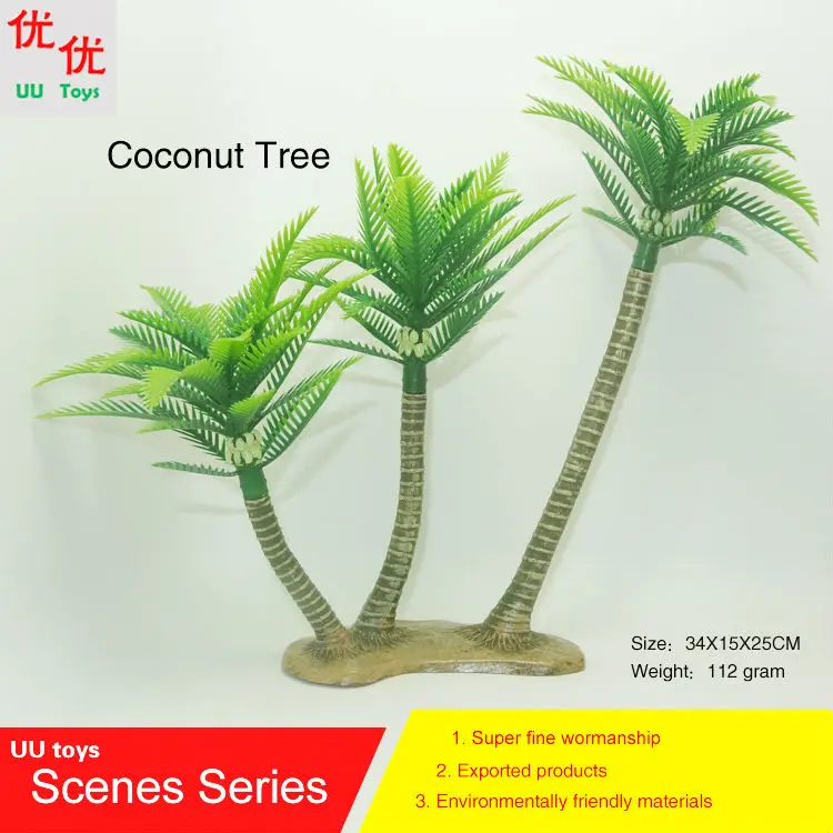 Hot toys Coconut Tree (Scenes Series) simulation tree model tree kids
