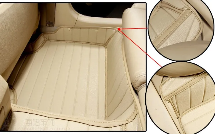 Коврики лучшего качества! Специальные автомобильные коврики для Ford Explorer 7 мест-2011 водонепроницаемые Автомобильные ковры для Explorer
