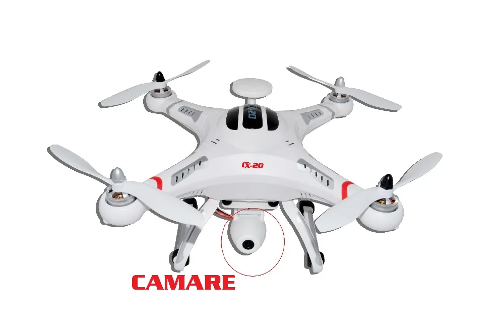 

Cheerson drone CX-20C 4CH 6Axis auto-Pathfinder GPS headless mode Rc Quadcopter With gimbal and 720P 5MP sports HD camera RTF