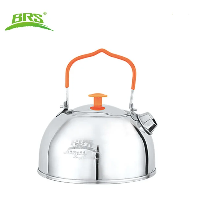 Hot Sale No Aluminium Alloy Utensilios De Cocina Alocs Titanium Brs-ts06 New Arrival Camping Teapot Kettle Outdoor Cookware