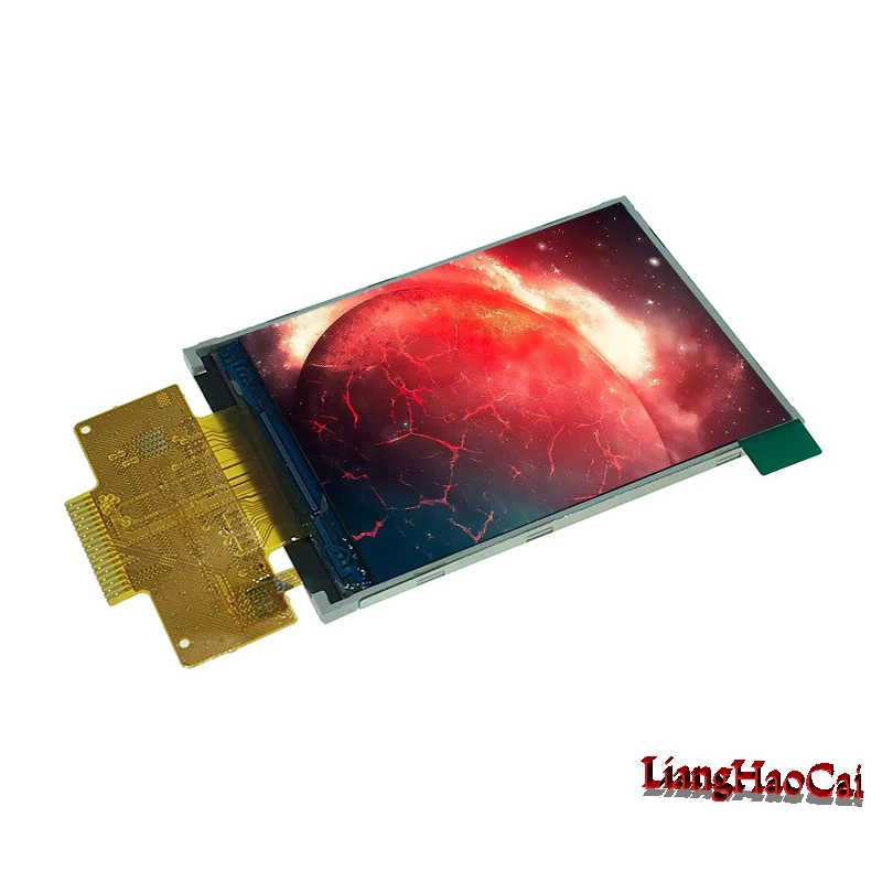2 4 'ɲ дюймов 240x320 SPI TFT LCD последовательный порт дисплей 3 В ILI9341 без касания 18pin