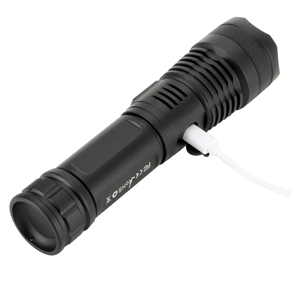Светодиодный фонарик AloneFire H002 XHP50 мощный фонарь с линзой для конвоя тактический