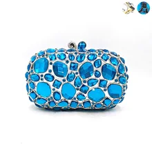 Модные женские вечерние большие бриллианты элегантные кошельки Роскошные Клатчи из кристаллов Африканский Свадебный Свадебные Сумки-кошельки